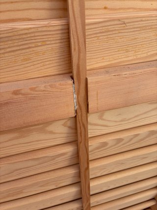Porticones Madera Sin Tratar 1765 x 530 x 42