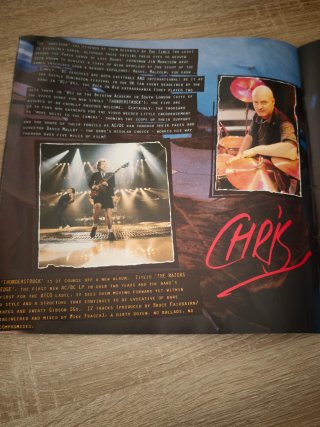 AC/DC - THE RAZORS EDGE TOUR 1990/91 Original Tour