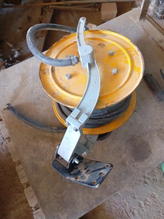 Carrete Portamanguera Neumática Larwind