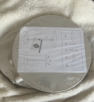 Mesa auxiliar industrial blanca
