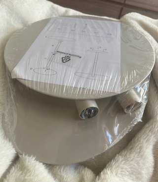 Mesa auxiliar industrial blanca