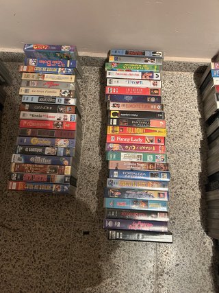 Lote 20 VHS Películas Infantiles y Familiares