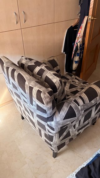 Sillón Maisons du Monde retapizado