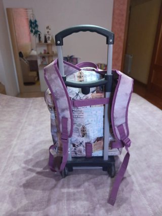 Mochila Anejke escolar con ruedas
