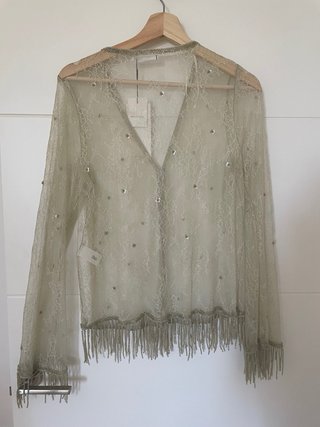 Chaqueta Zara nueva abalorios