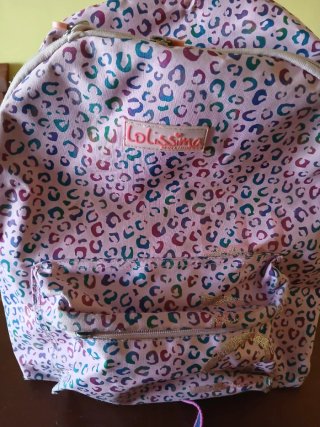 Mochila infantil Lolissima estampado animal print