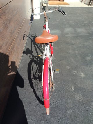 Bicicleta WOBBI Clásica Blanca y Roja