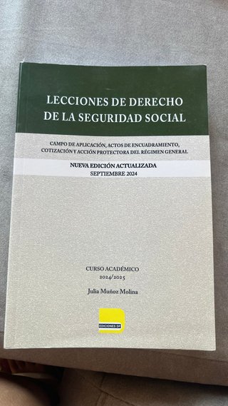 Libro Derecho de la Seguridad Social