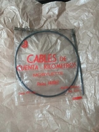 Cable cuenta kilómetros mobylette