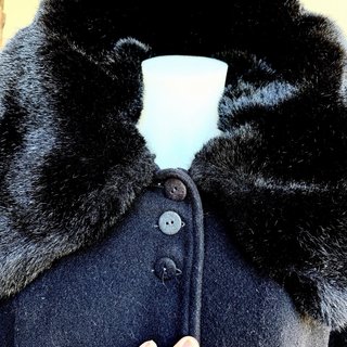 Cappotto vintage Atos Lombardini nero