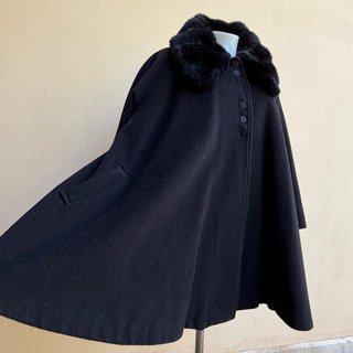 Cappotto vintage Atos Lombardini nero