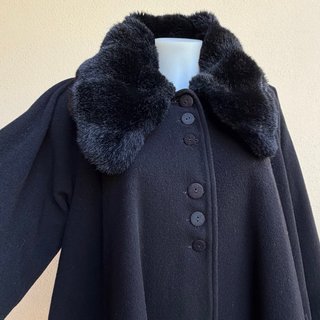 Cappotto vintage Atos Lombardini nero