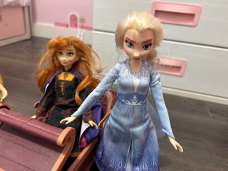 Muñecos Frozen II con Carruaje
