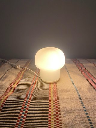 Lámpara TOKABO Ikea Blanca