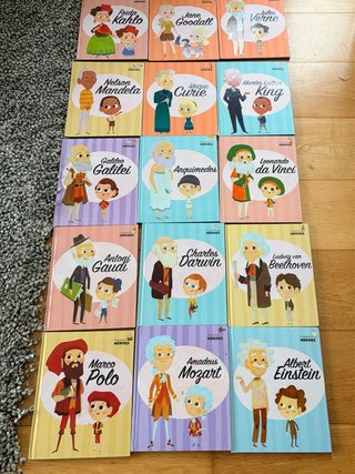 15 libros colección Mis Pequeños Heroes