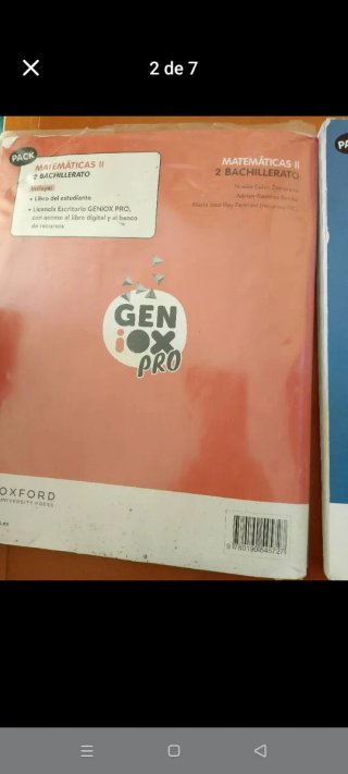 Libros segundo de bachillerato