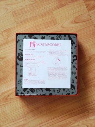 Scattergories juego de mesa