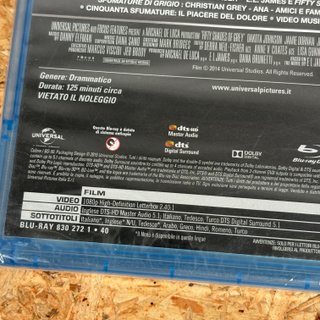 Cinquanta Sfumature Di Grigio Blu Ray