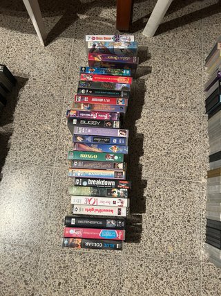 Lote 20 VHS Películas Variadas