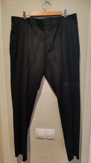Traje negro hombre talla 50