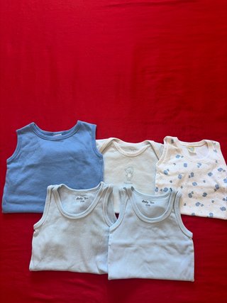 Lote 5 Bodis Bebé Niño Talla 23 Meses