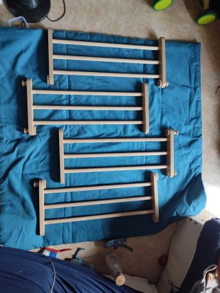 Gimnasio Modular Madera Niños Triángulo