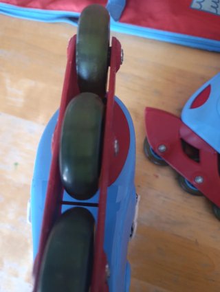 Patines Oxelo Niños Talla 28-30 Azul/Rojo