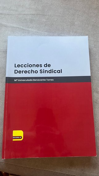 Manual de Derecho Sindical