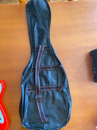 Guitarra Eléctrica Roja Buruwood y accesorios