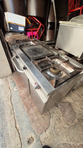 Cocina industrial de gas
