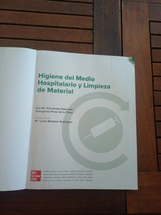 Higiene en el Medio Hospitalario y Limpieza