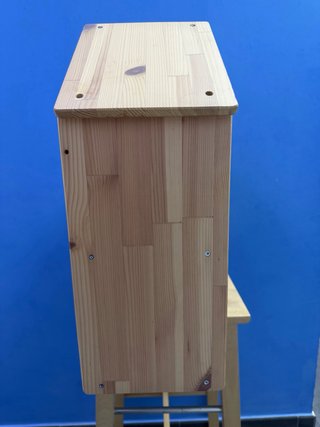 Casita de madera / Estantería