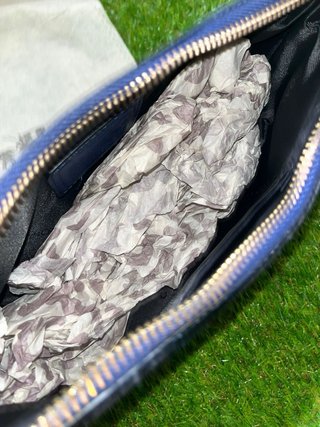 Bolso Coach Monogram Denim Azul