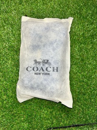 Bolso Coach Monogram Denim Azul
