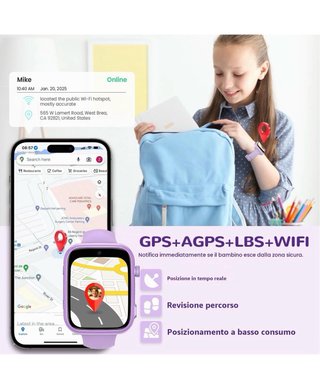 Smartwatch Lilla Bambina 4-12 Anni