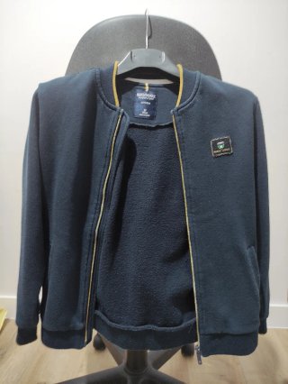 Chaqueta bomber NUKUTAVAKE azul niño Talla M