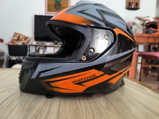 Casco Astone GT 1000F Nash Naranja Talla S