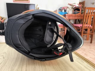 Casco Astone GT 1000F Nash Naranja Talla S