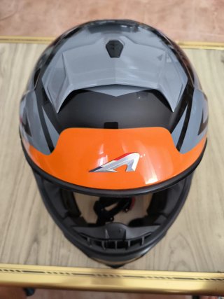 Casco Astone GT 1000F Nash Naranja Talla S