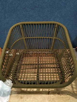 Silla Sklum Karvia Acacia y Cuerda con Reposabrazo