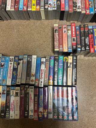 Lote 20 VHS Películas Variadas