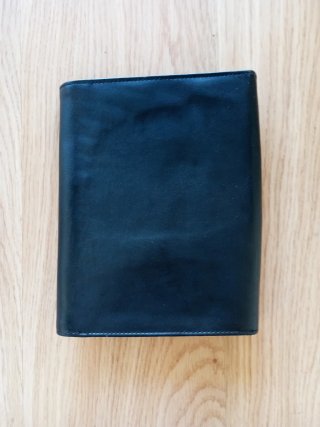 Porta Documentos BMW Couro Preto