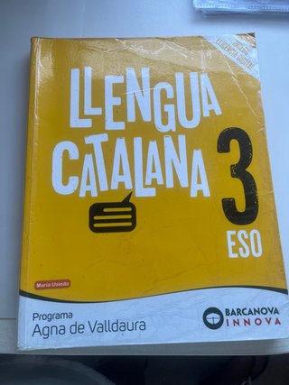 Llengua catalana, 3 ESO