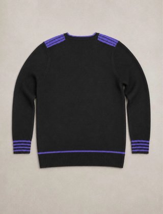 Maglione New Mentality Uomo XL Nero Viola