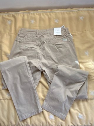 Pantalón Zara Talla 36 Beige