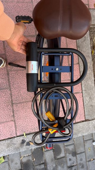 Bicicleta Paseo BTWIN Clásica Urbana Elops 520 azu