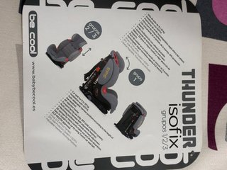Silla coche de  9-36 kg Thunder isofix