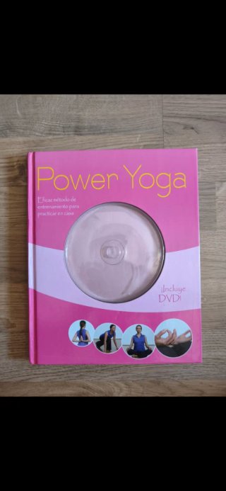Libro "Power yoga" en español SIN DVD