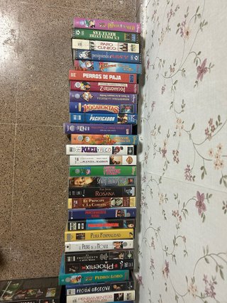 Lote 20 VHS Películas Animadas y Familia