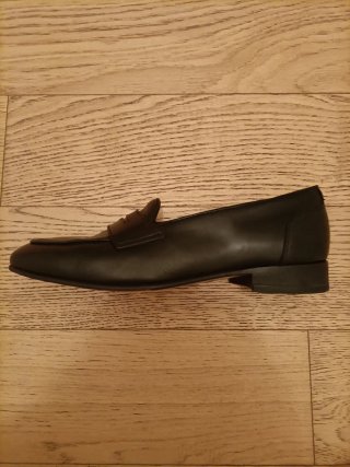 Mocassini uomo affusolati neri